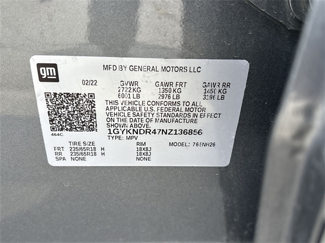2022 Cadillac XT5 Premium Luxury