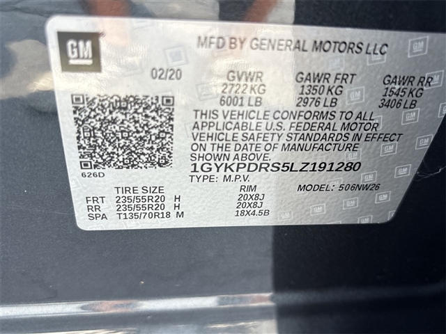 2020 Cadillac XT6 Premium Luxury