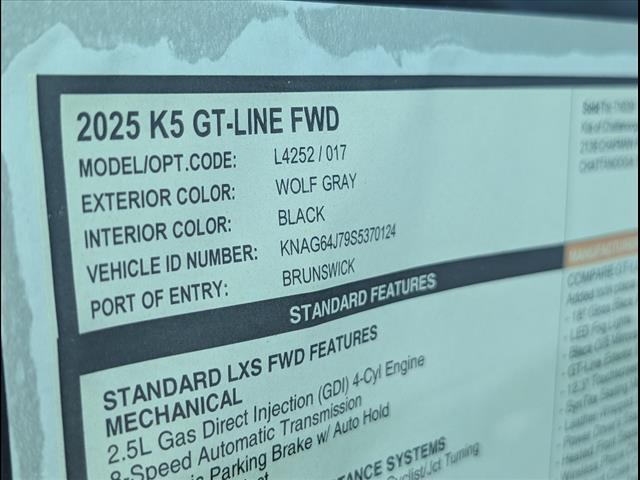 2025 Kia K5 GT-Line