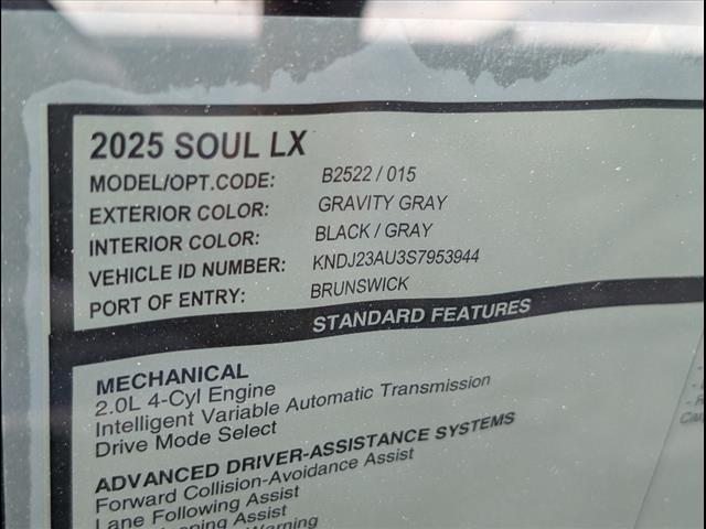2025 Kia Soul LX