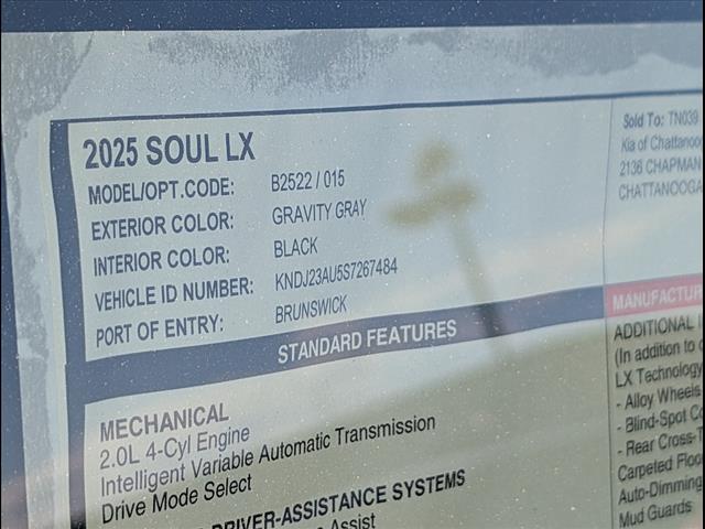 2025 Kia Soul LX