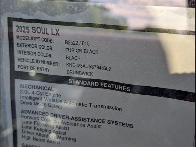 2025 Kia Soul LX