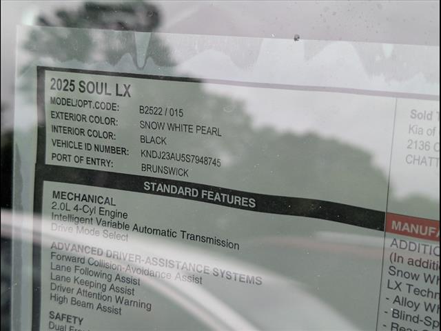 2025 Kia Soul LX