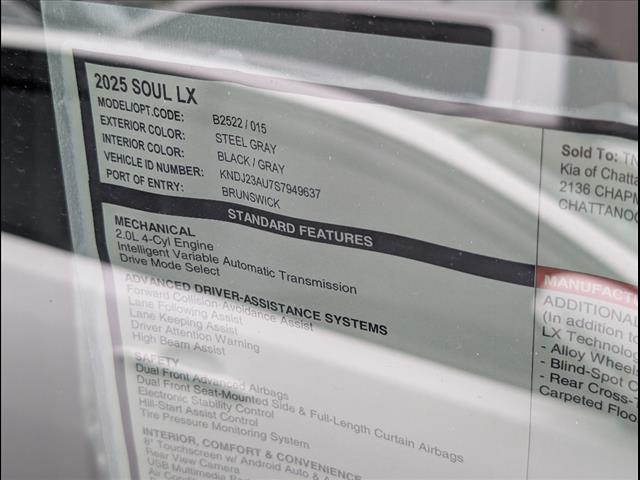 2025 Kia Soul LX