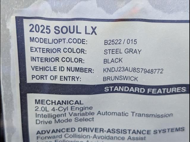 2025 Kia Soul LX