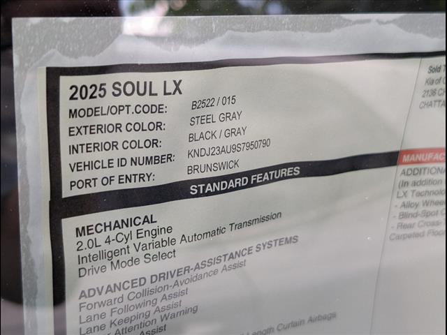 2025 Kia Soul LX