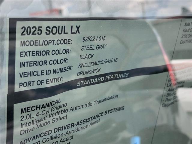 2025 Kia Soul LX