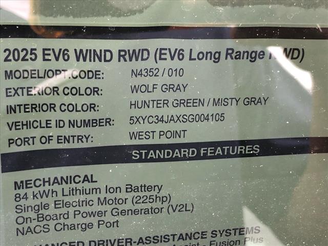 2025 Kia EV6 Wind