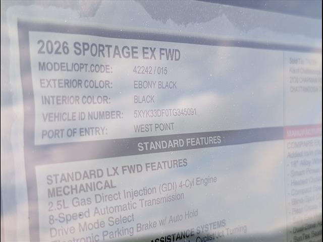 2026 Kia Sportage EX