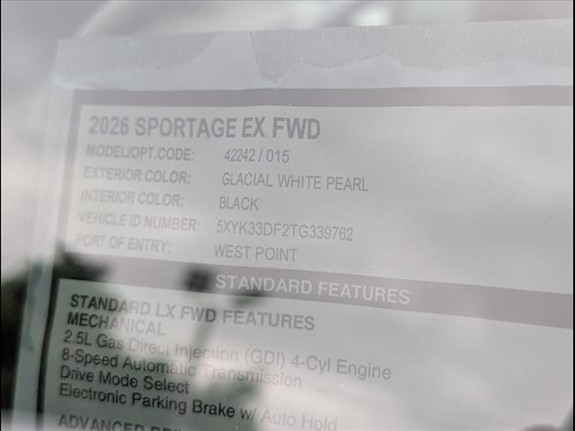 2026 Kia Sportage EX