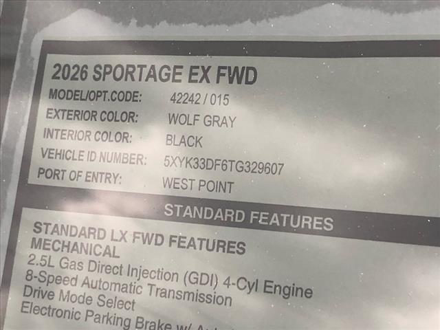 2026 Kia Sportage EX