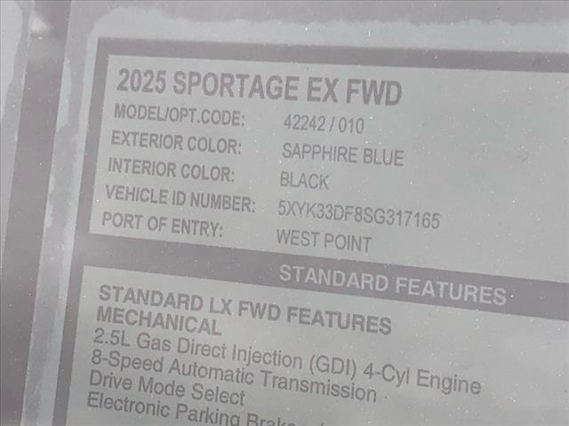 2025 Kia Sportage EX
