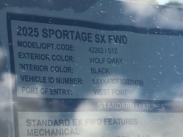 2025 Kia Sportage SX