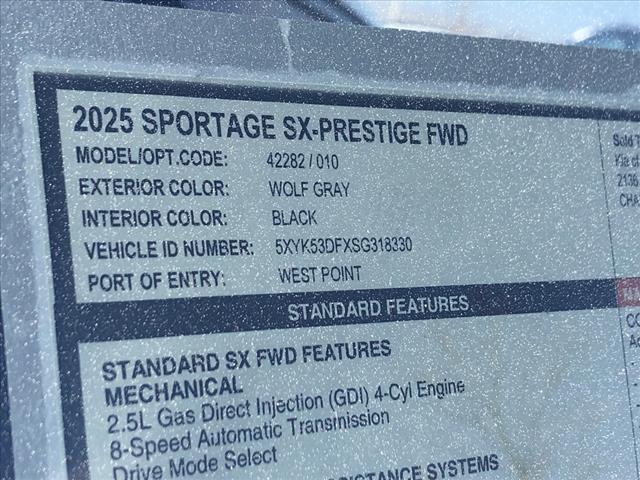 2025 Kia Sportage SX-Prestige