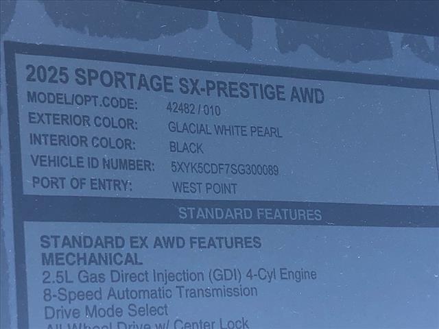 2025 Kia Sportage SX-Prestige