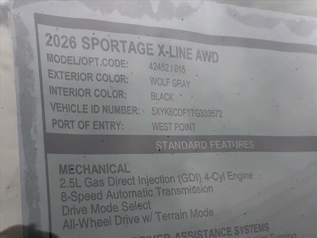 2026 Kia Sportage X-Line
