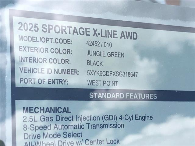 2025 Kia Sportage X-Line