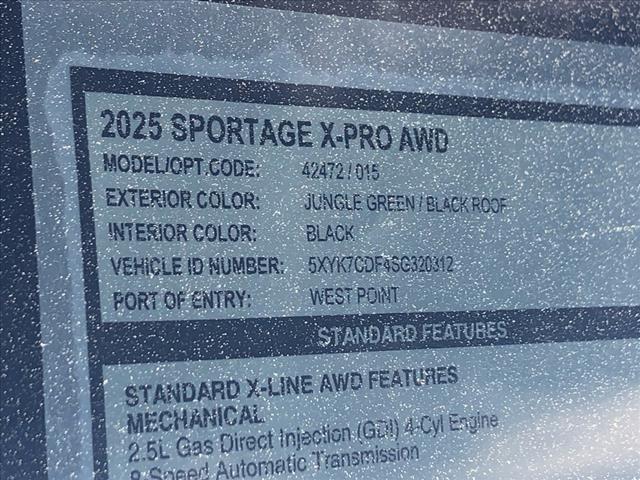 2025 Kia Sportage X-Pro