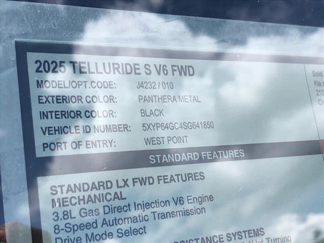 2025 Kia Telluride S