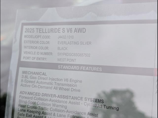 2025 Kia Telluride S