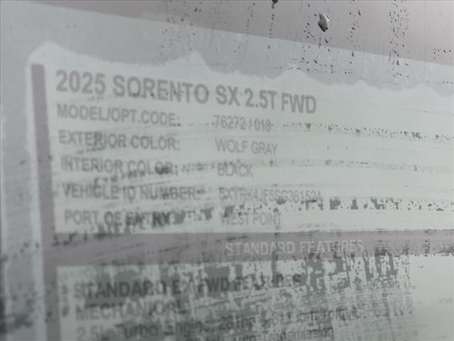 2025 Kia Sorento SX