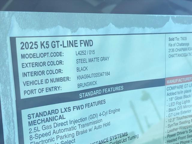 2025 Kia K5 GT-Line