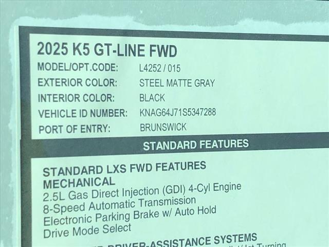 2025 Kia K5 GT-Line