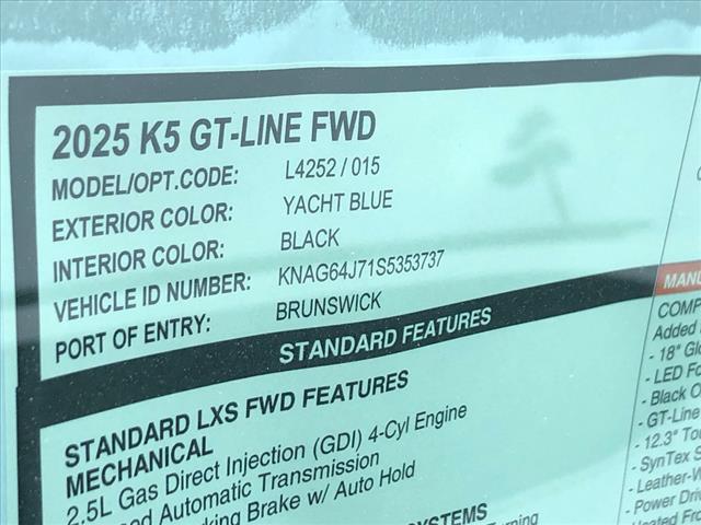 2025 Kia K5 GT-Line
