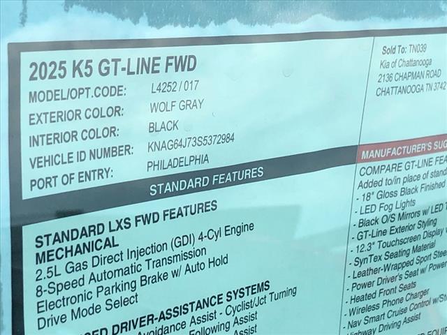 2025 Kia K5 GT-Line
