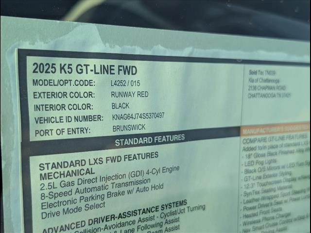 2025 Kia K5 GT-Line