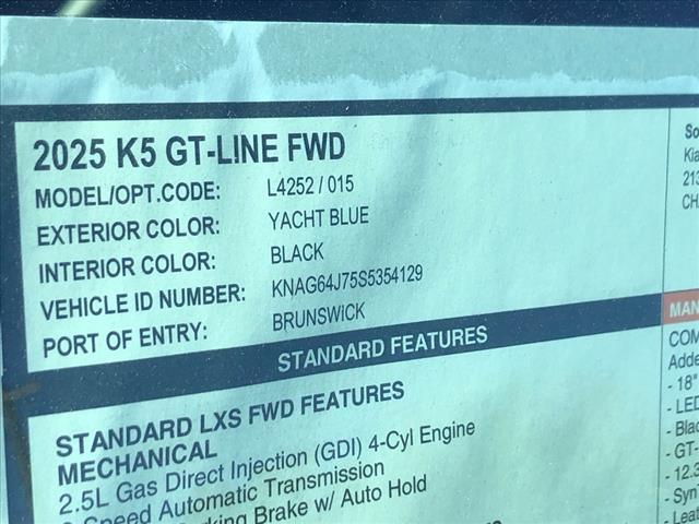 2025 Kia K5 GT-Line
