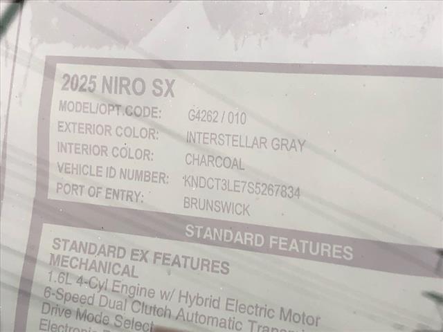 2025 Kia Niro SX