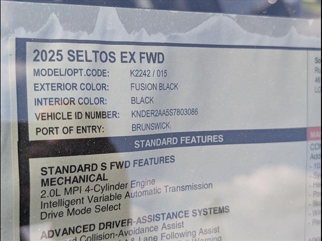 2025 Kia Seltos EX