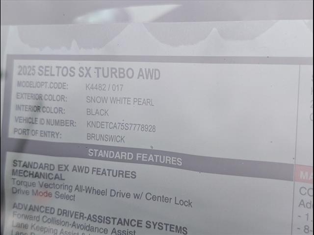 2025 Kia Seltos SX