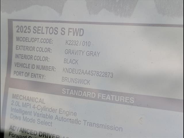2025 Kia Seltos S