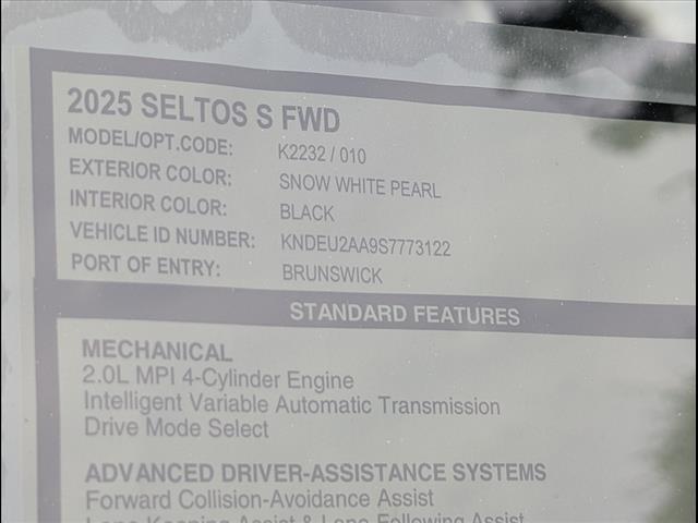 2025 Kia Seltos S