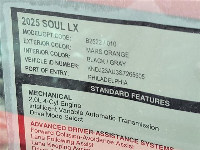 2025 Kia Soul LX