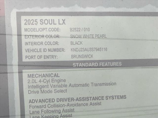2025 Kia Soul LX
