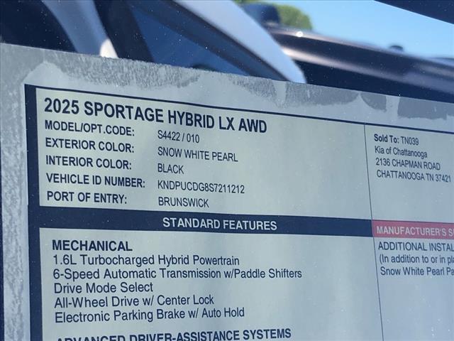 2025 Kia Sportage Hybrid LX