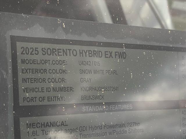 2025 Kia Sorento Hybrid EX