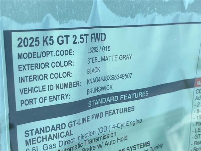 2025 Kia K5 GT
