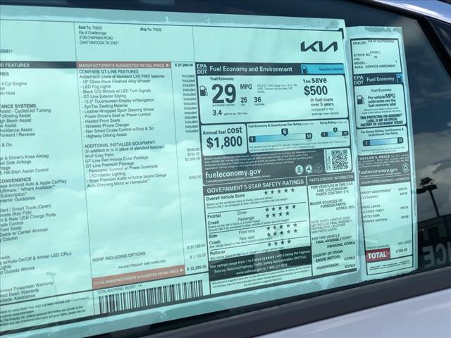 2025 Kia K5 GT-Line