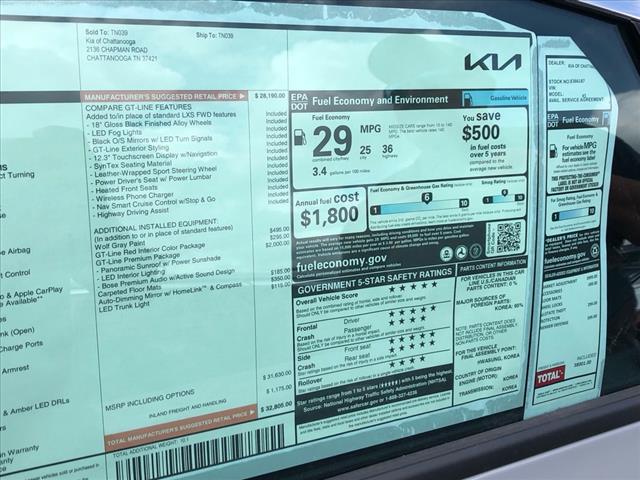 2025 Kia K5 GT-Line