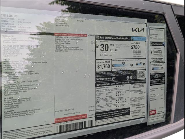 2025 Kia Soul LX