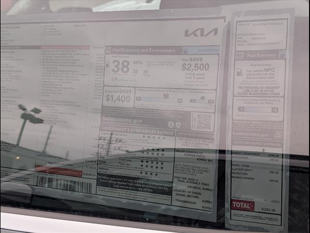2025 Kia Sportage Hybrid EX
