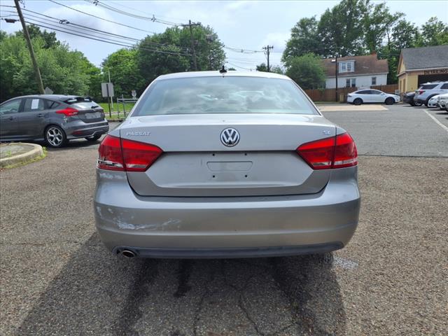 2012 Volkswagen Passat SE PZEV