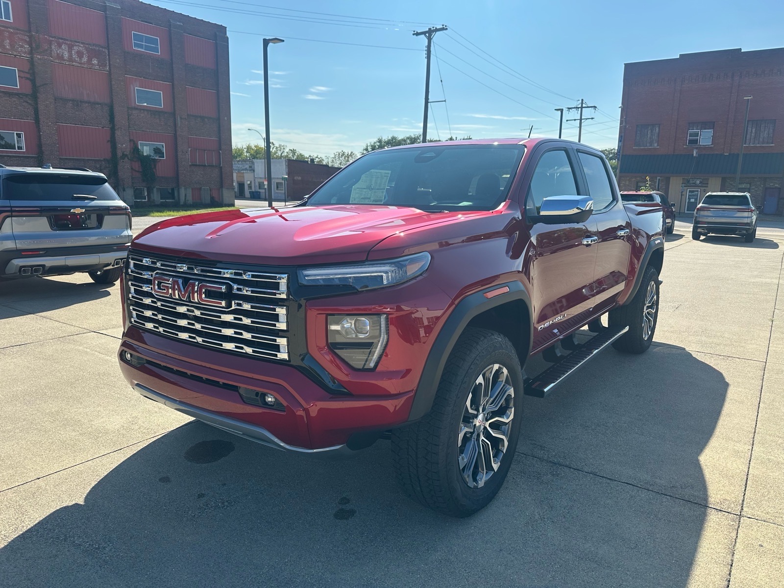 Volcanic Red Tintcoat Gnt 2026 GMC Canyon Pickup Truck Four-Wheel Drive 8-Speed Automatic