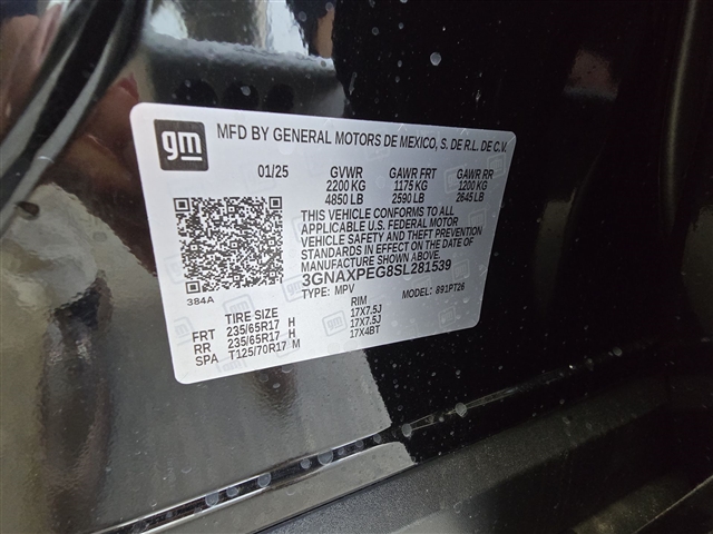 2025 Chevrolet Equinox LT