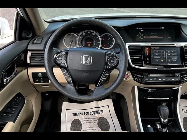 2016 Honda Accord EX w/Honda Sensing