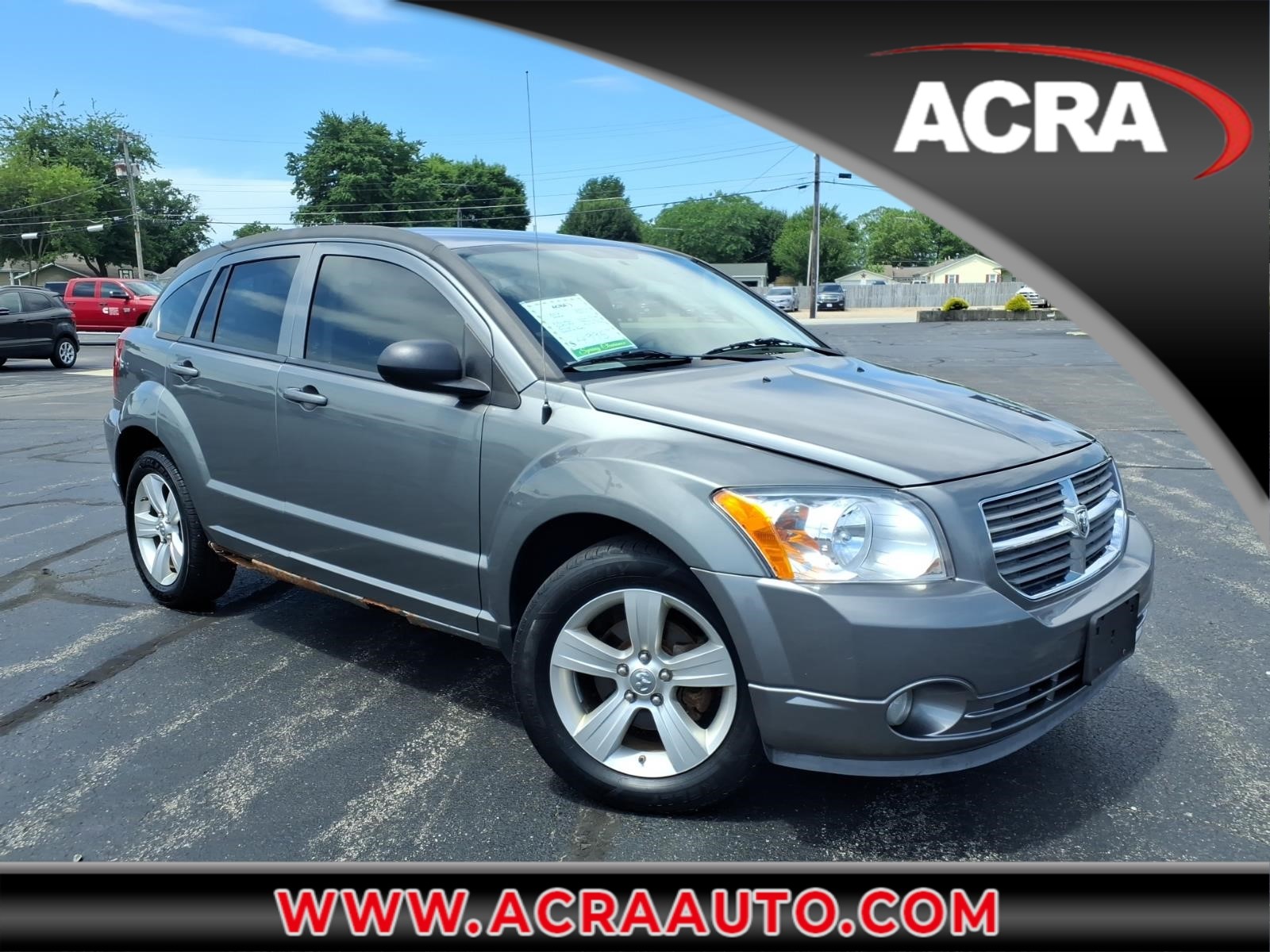 Gray (Tungsten Metallic) 2012 Dodge Caliber SXT FWD Hatchback Front-Wheel Drive Continuously Variable Transmission